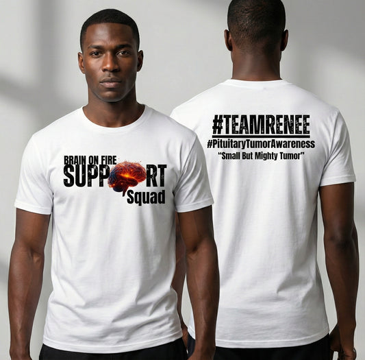“Brain On Fire Support Squad” Awareness Tshirt”
